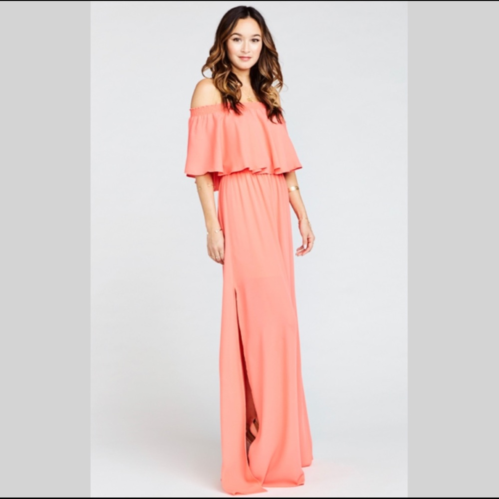 NWT SMYM Hacienda Maxi Bright Coral Crisp